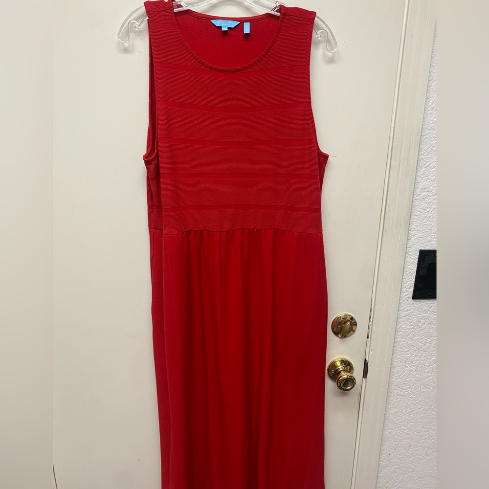 Draper James Sleeveless Textured Knit Dress